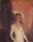 Edvard Munch Self-Portrait in the hell china oil painting artist